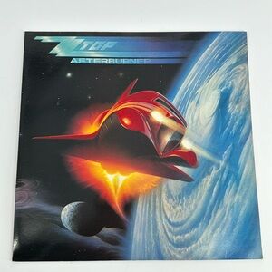 1985 ZZ Top - Afterburner. Vintage Vinyl Record Album.